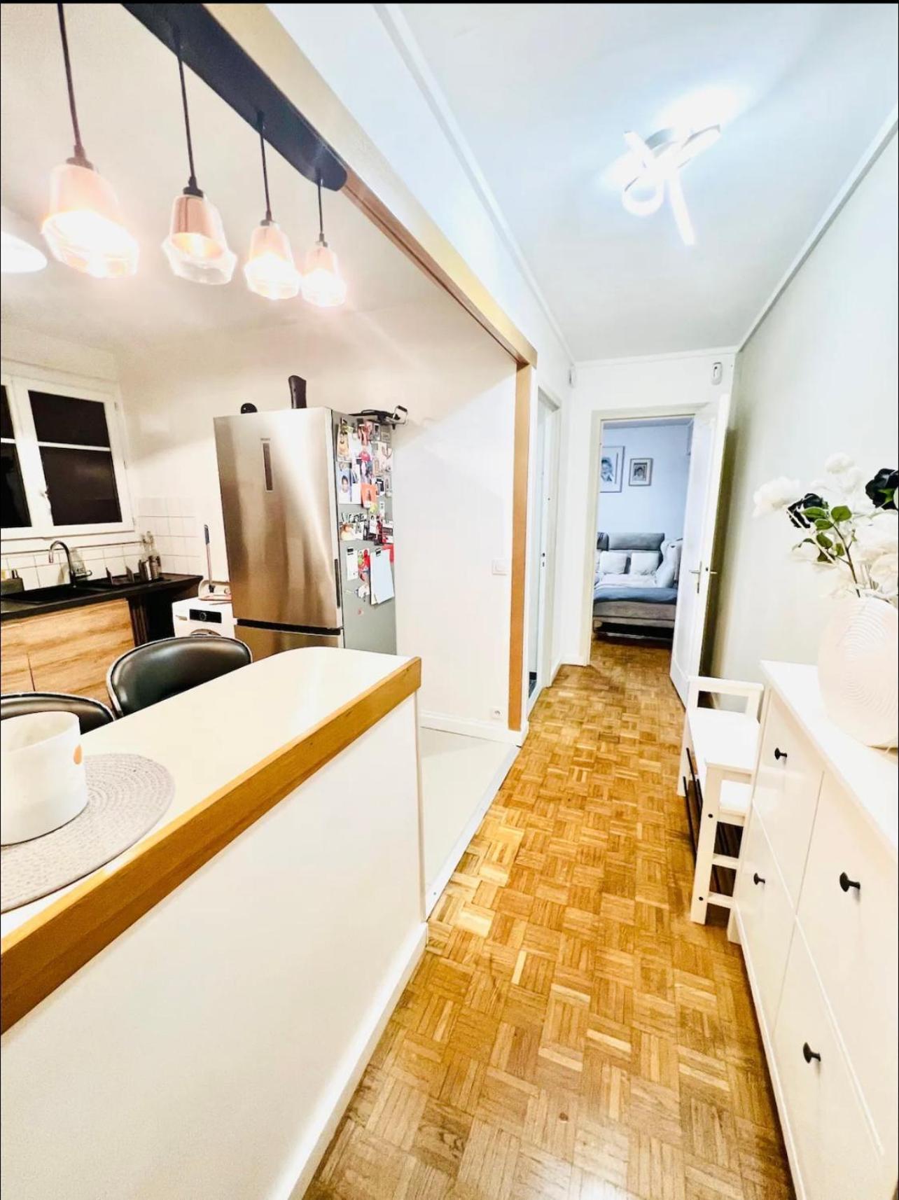 Modern 2 Bedroom Apartment Near Paris Metro, Giant Flat Screen Tv 85 Inches, Balcony, Free Parking Ivry-sur-Seine Exteriér fotografie