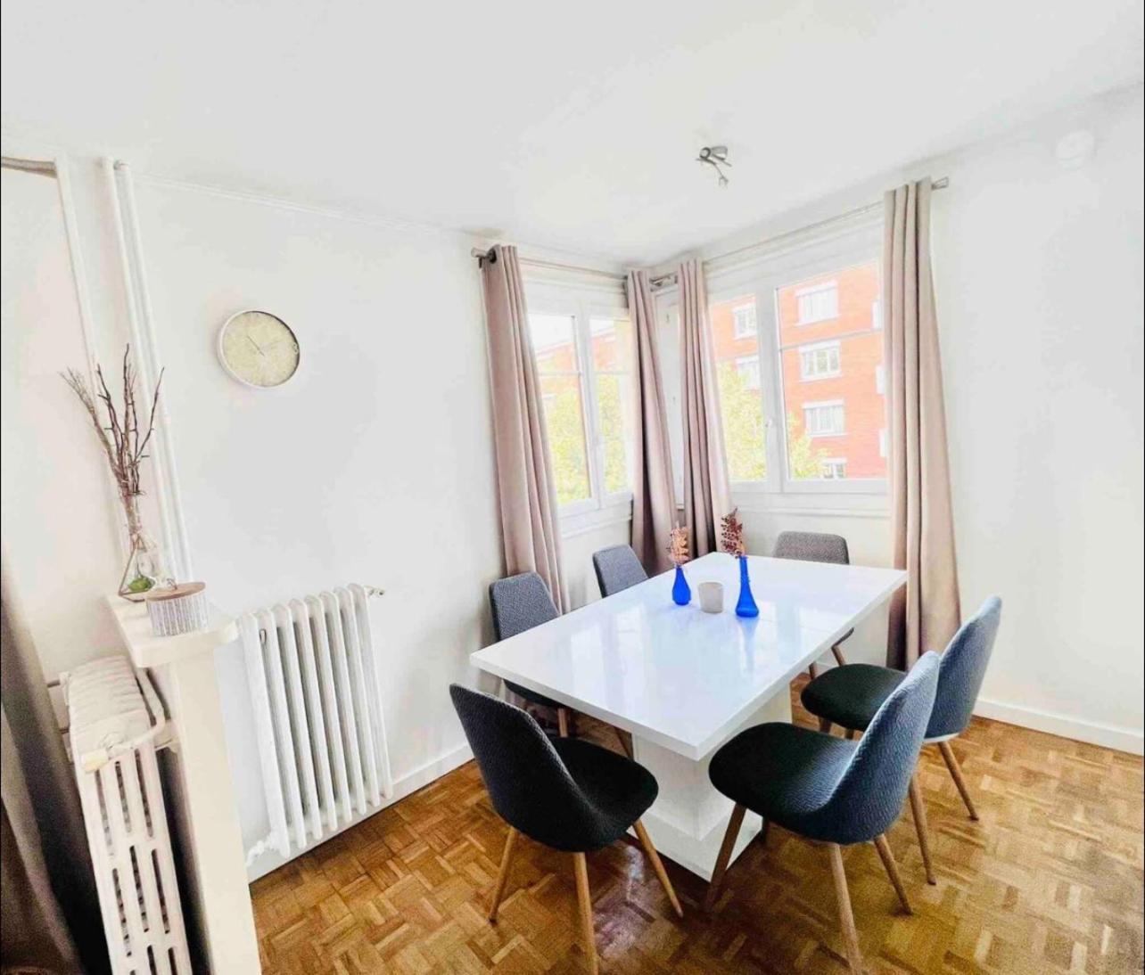 Modern 2 Bedroom Apartment Near Paris Metro, Giant Flat Screen Tv 85 Inches, Balcony, Free Parking Ivry-sur-Seine Exteriér fotografie
