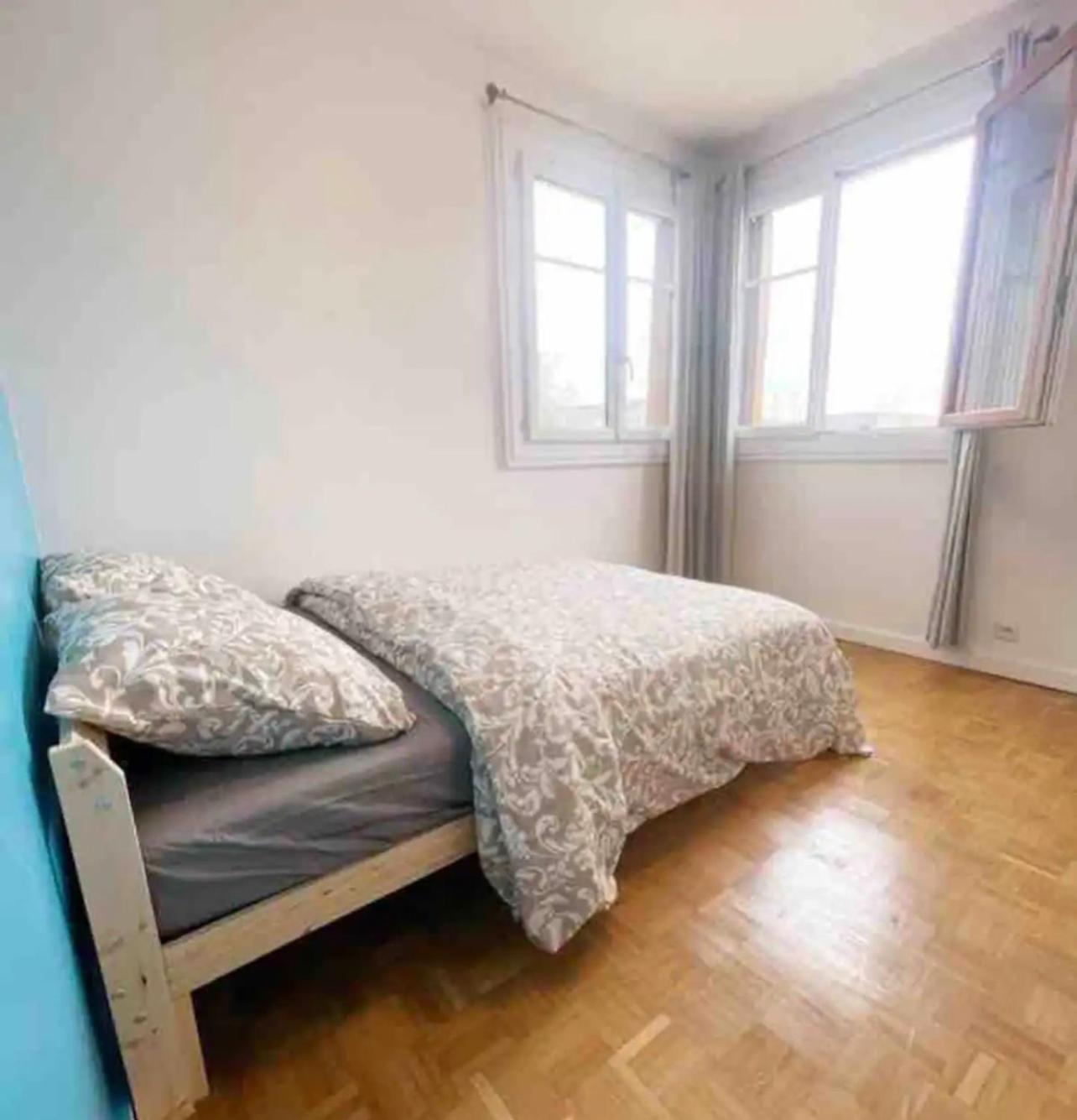 Modern 2 Bedroom Apartment Near Paris Metro, Giant Flat Screen Tv 85 Inches, Balcony, Free Parking Ivry-sur-Seine Exteriér fotografie